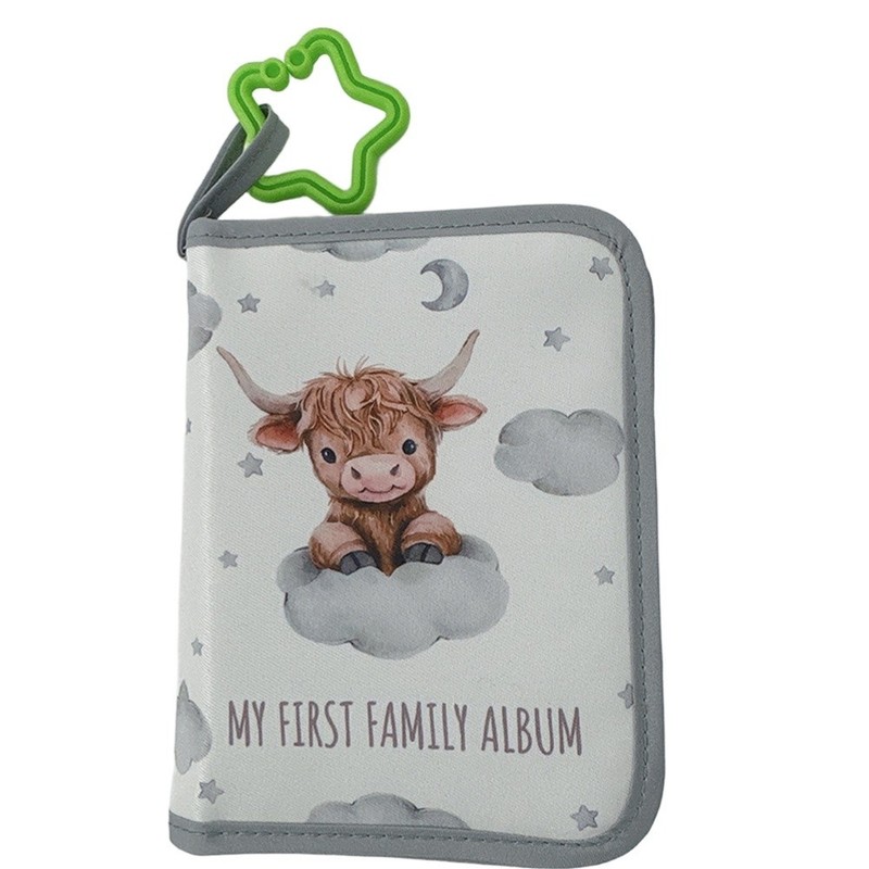 14×18 cm Infant Photo Album for Growth Documentation and Keepsake Storage