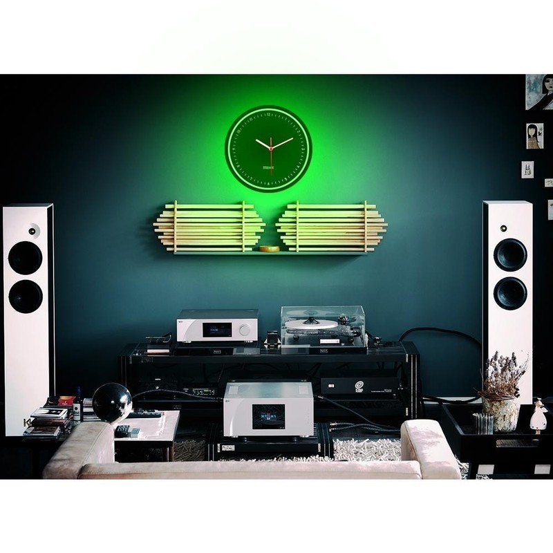 OSQUARE Minimalism North European Modern Interior Design Flexible Neon Clock 10" gallery
