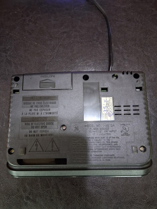 GE 7-4613 Compact Clock Electronic Digital Radio Alarm Clock FREE SHIPPING gallery