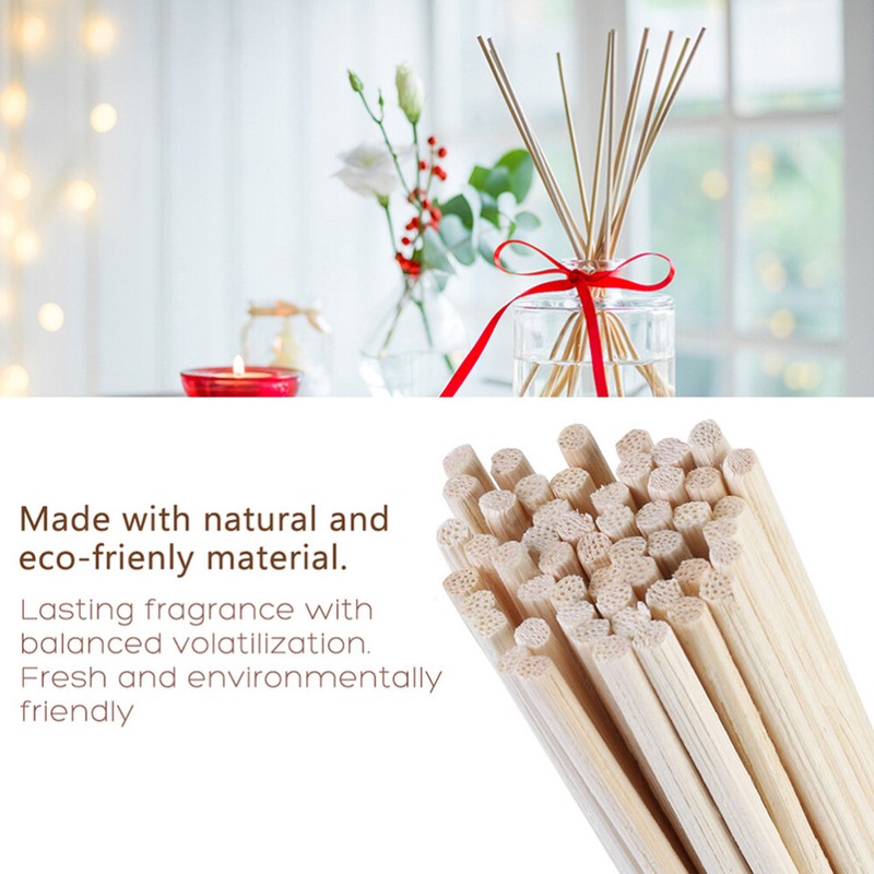30PCS Natural Diffuser Essential Oil Reeds Aroma Oil Sticks for Kitchen Bathroom gallery