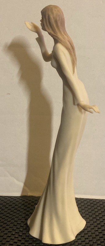 Studio Collection By Veronese Design Young Lady Air Kiss Statuette ~ 10.5” Tall gallery