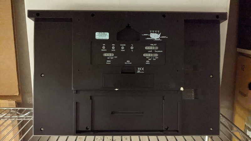 VWR Traceable GIANT-DIGITS Radio-Controlled Atomic Clocks 89087-394 Temperature gallery