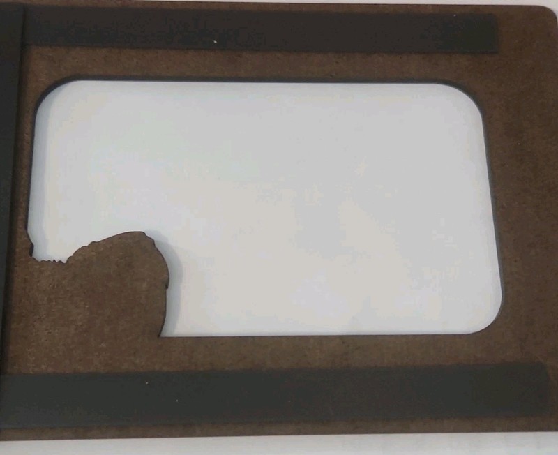 Papillon Magnetic Dog 5" x 7" Wooden Picture Frame Magnet 3"x5" Inside NIP gallery