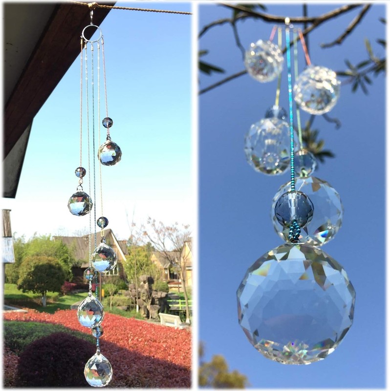 Crystals Ball Prisms Suncatcher Hanging Ornament Rainbow Maker for Home,Garde... gallery