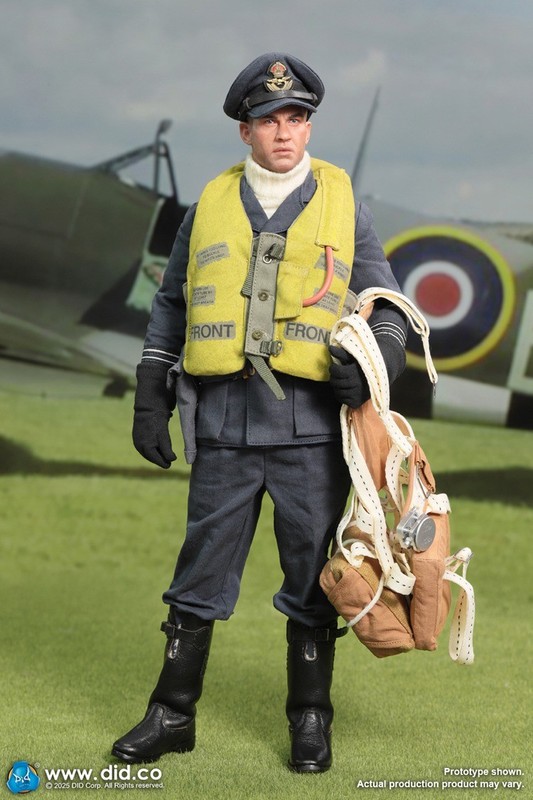 In Stock DID K80187 1/6 WWII British Pilot Squadron Action Figure Soldier Model gallery