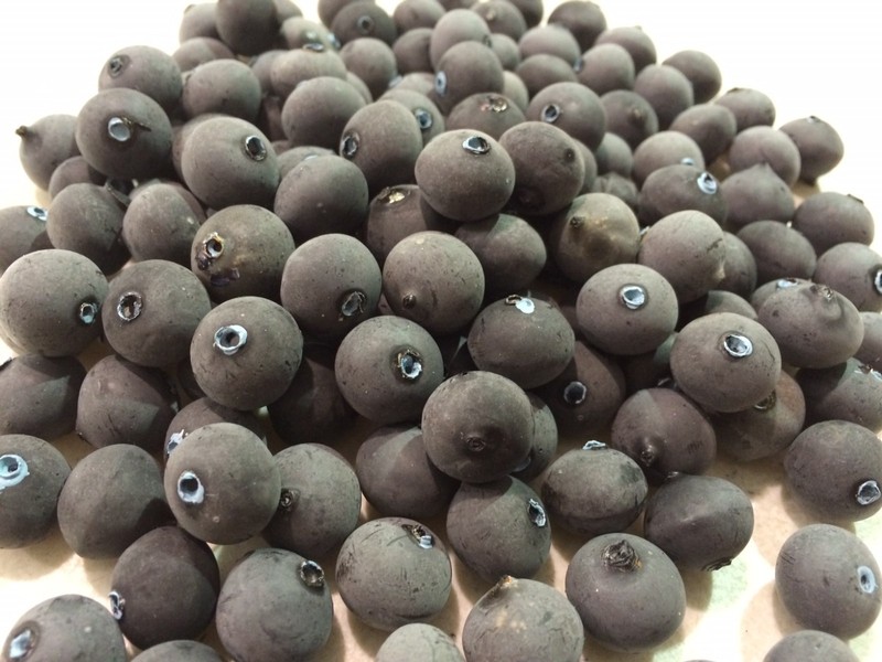 Artificial Blueberry, Bag of 144 Decorative Fake Fruit Berries, Fake Blueberries