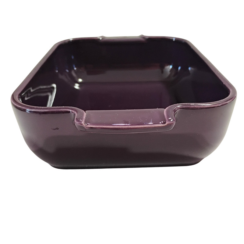 Peugeot Rectangular Trinket Dish | Aubergine Purple | Made in France | Decor gallery