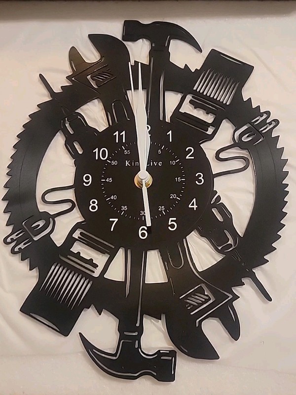 Tool Clock Black New In Box By King live