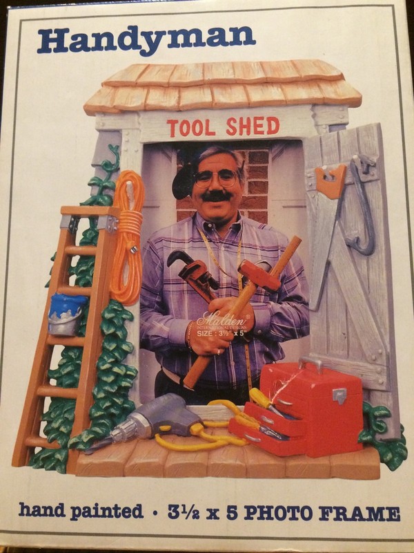 Malden International Designs Handyman Photo Frame 3.5 x 5 Tool Shed