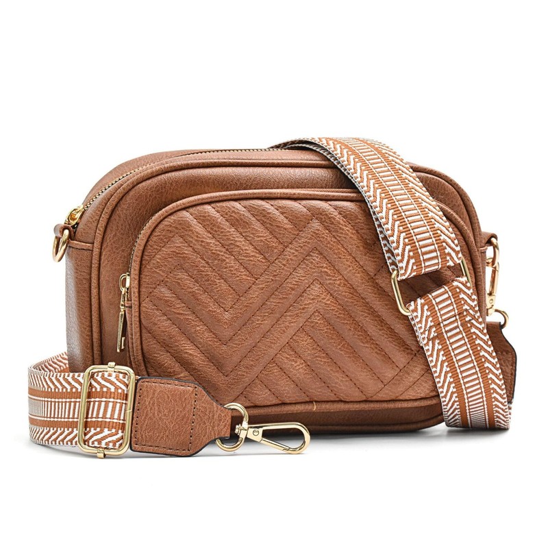 Small Quilted Crossbody Bags,Women Vegan Leather Shoulder Handbags Purses Wit... gallery