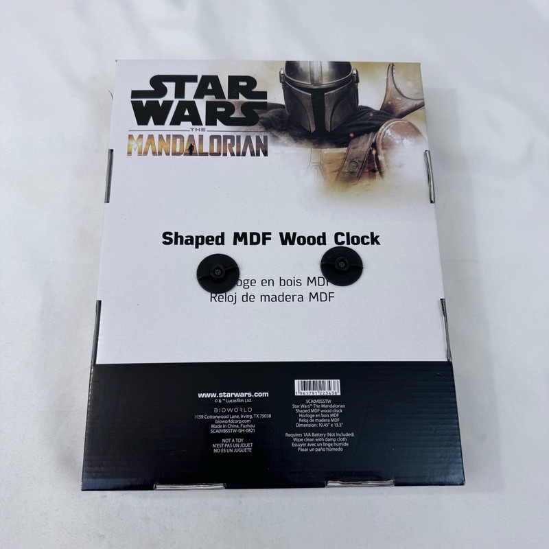 Officially Licensed Star Wars The Mandalorian This Is The Way Hanging Wall Clock gallery