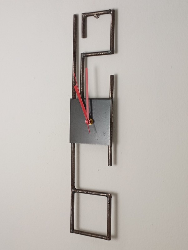 Original metal wall clock