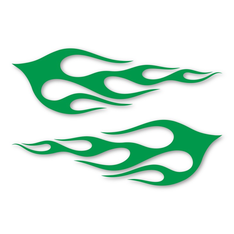 Classic Flames Subra Design Magnet