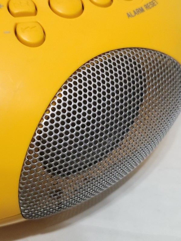 Sony Dream Machine ICF-CD831 PSYC Y2K Yellow CD Alarm Clock Radio TESTED gallery