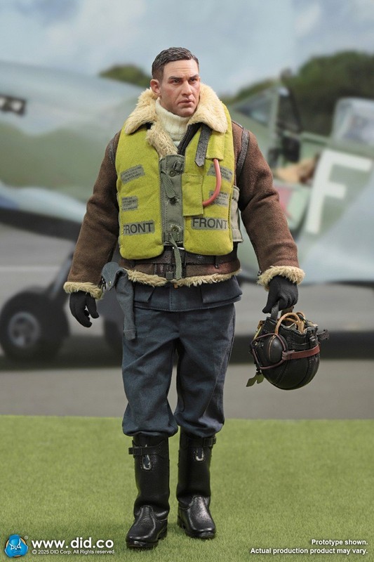 In Stock DID K80187 1/6 WWII British Pilot Squadron Action Figure Soldier Model gallery