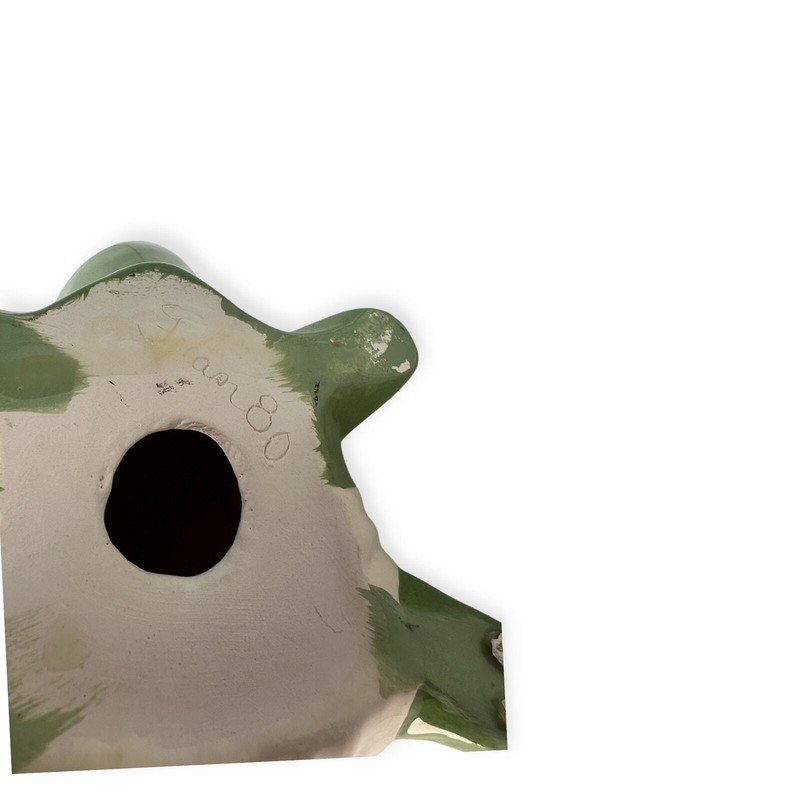 VINTAGE Baby Turtle Ceramic Conversation Piece Nursery Whimsical Decor Figurine gallery