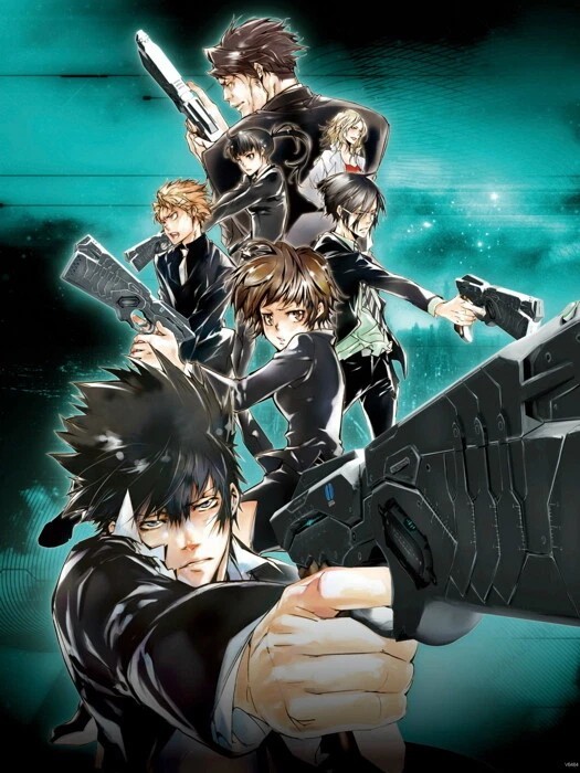 Psycho-Pass Characters Anime Manga Poster print 11″x17″ home decor