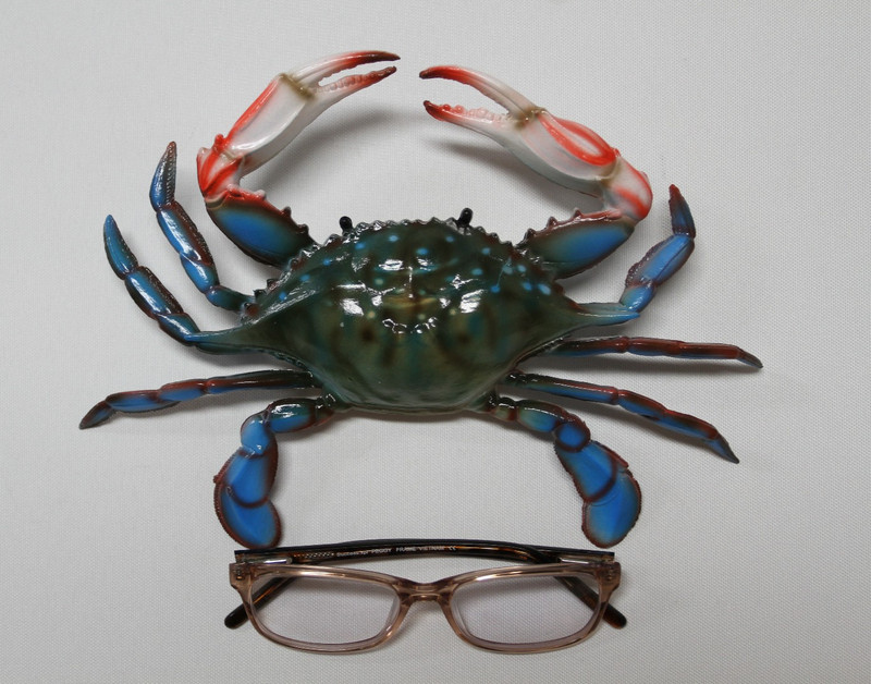 1-BLUE CRAB 10 Inch Wall Hanging,Life Like Specifics,Beach Decor,Gifts,CR-10 gallery