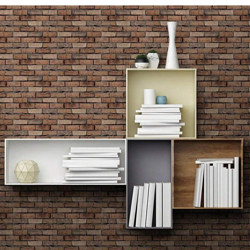 3D Wall Panels Peel and Stick - 10 Pack Brick Textured PVC Panels Self Adhesive gallery