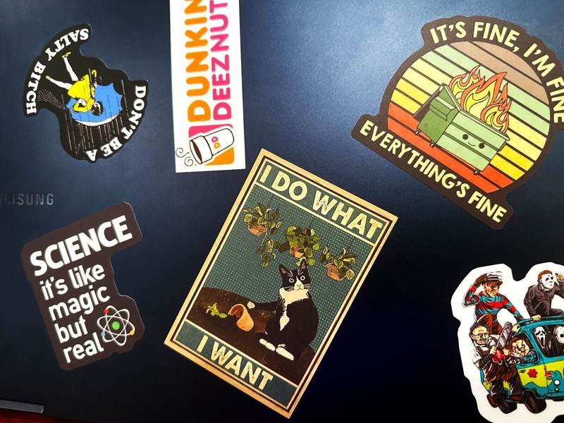 Another One Bites the Dust Dogs Sticker Decal gallery
