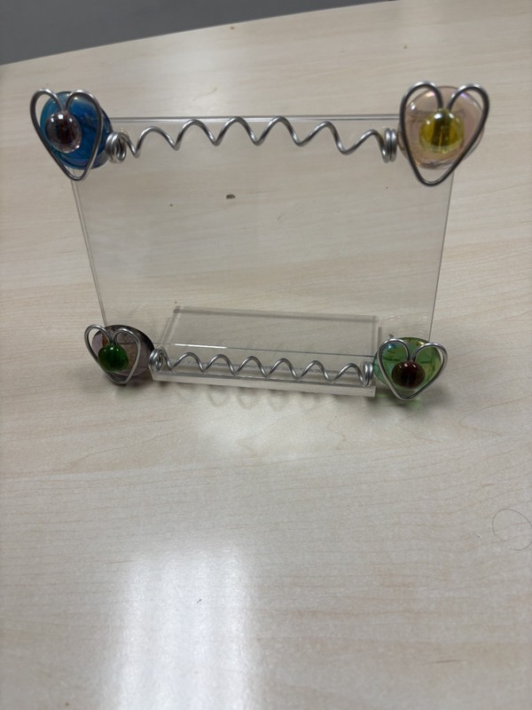 Nora Fleming acrylic frames with beads Decorative See Pictures gallery