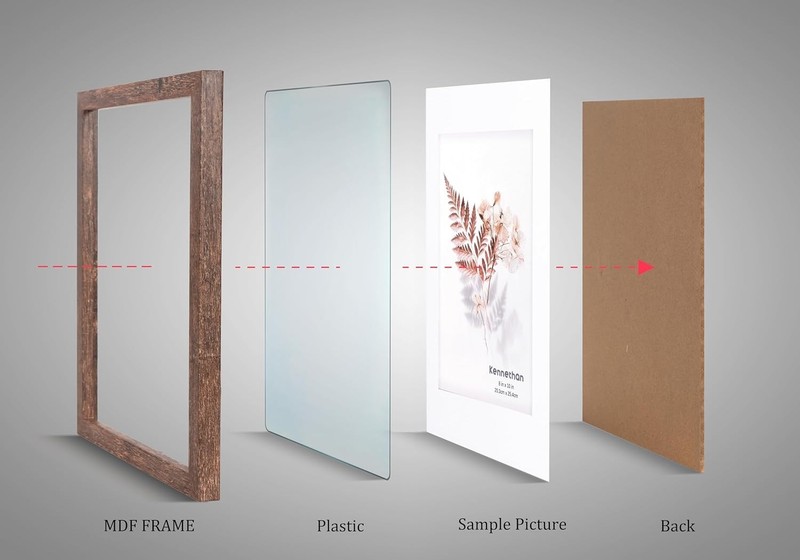 11x14 Picture Frame Rotten Brown 3 Pcs in 1 set Frame can Display 8x10 Pictur... gallery