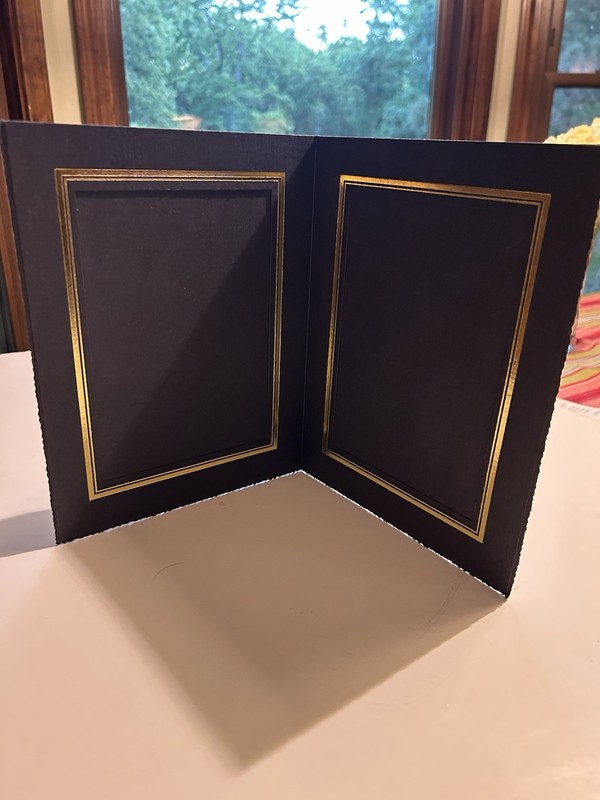 13 – 5×7″ Photo Folders Cardboard/Paper Frames Double-Sided for Pictures & Cards