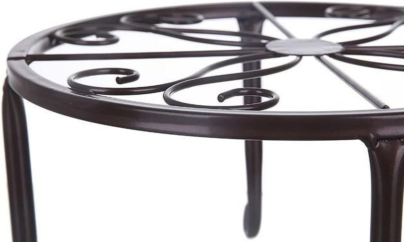 4 Pack Metal Plant Stand, Planter Support Rack, Plant Pot Stands, Planter Holder gallery