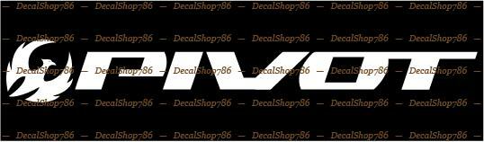 Pivot Bikes – Outdoor Sports – Bicycles – Vinyl Die-Cut Peel N’ Stick Decals