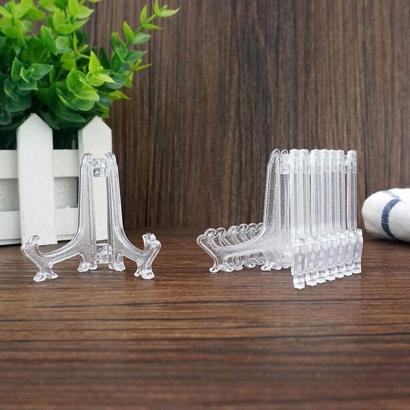 25PC Easel Display Stand Plate Foldable Bracket Picture Photo Frame Card Holder gallery
