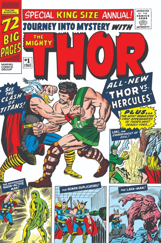 THOR ANNUAL 1966 #1 COMIC BOOK COVER POSTER/PRINT 8 OPTIONS FREE SHIPPING E4