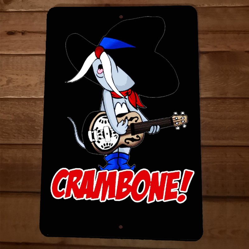 Crambone! 8×12 Metal Wall Sign Tom & Jerry Uncle Pecos