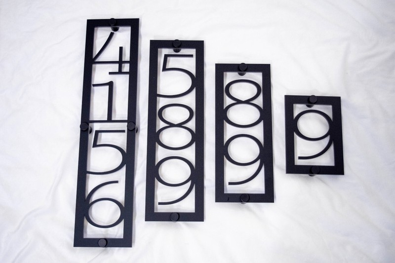 Personalized Home Address Sign house number Custom House Number Plaque