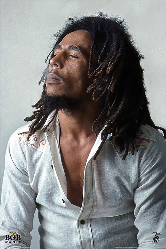 Bob Marley – Music / Personality Poster (Redemption / Blowing Smoke)