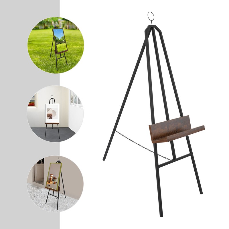 Large Free Standing Display Stand, Painting Board Display Stand, Easel for Sign, gallery