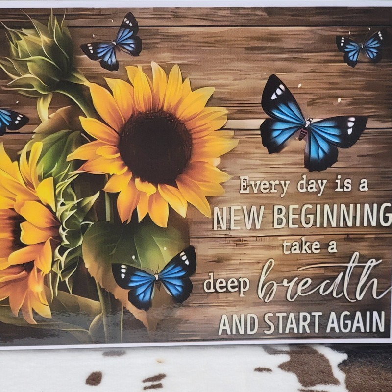 Butterfly Inspirational Laminated Print Unframed Poem Picture 8.5x11 Gifts gallery