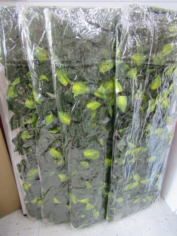 4x artificial willow branches and leaves 46 1/2×13″ each