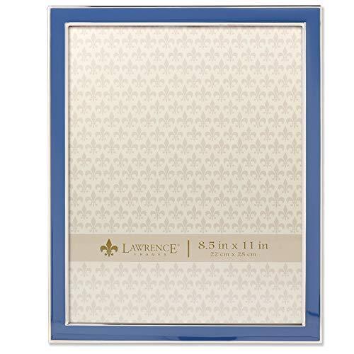 Lawrence Frames 8x10 Navy Enamel Picture Frame, Blue