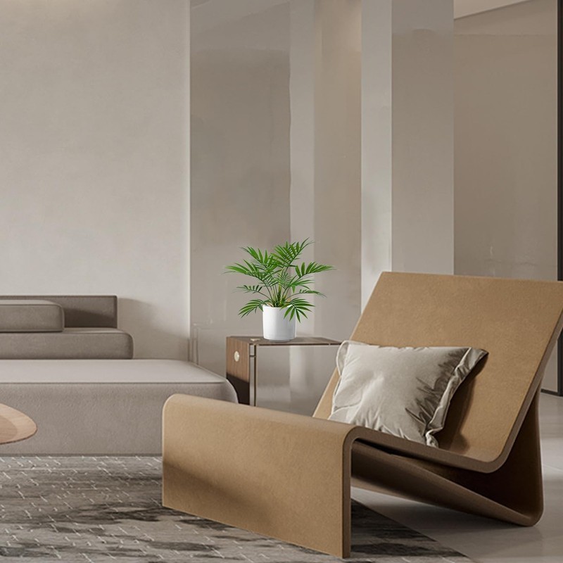 Instantly Beautify Spaces with Our 12-Inch Artificial Palm Plant - Easy Care! gallery