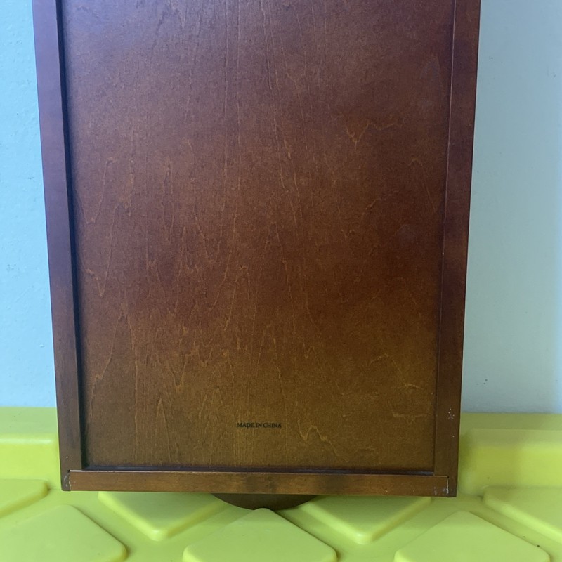 Hampton Pendulum Wall Clock w/Cherry Wood Finish 24” x 11” gallery