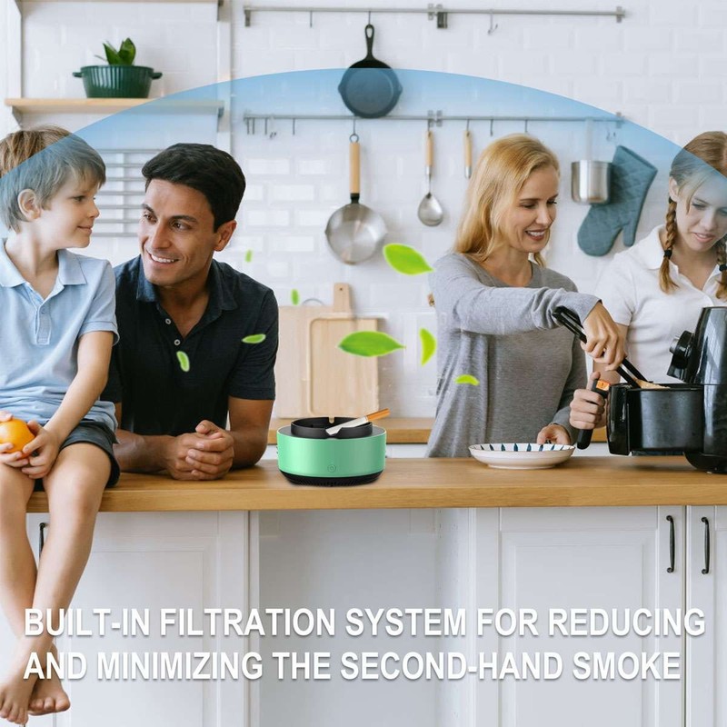 Smokeless Ashtray 2 in 1 Air Purifier Multifunctional Smokeless Ashtrays gallery