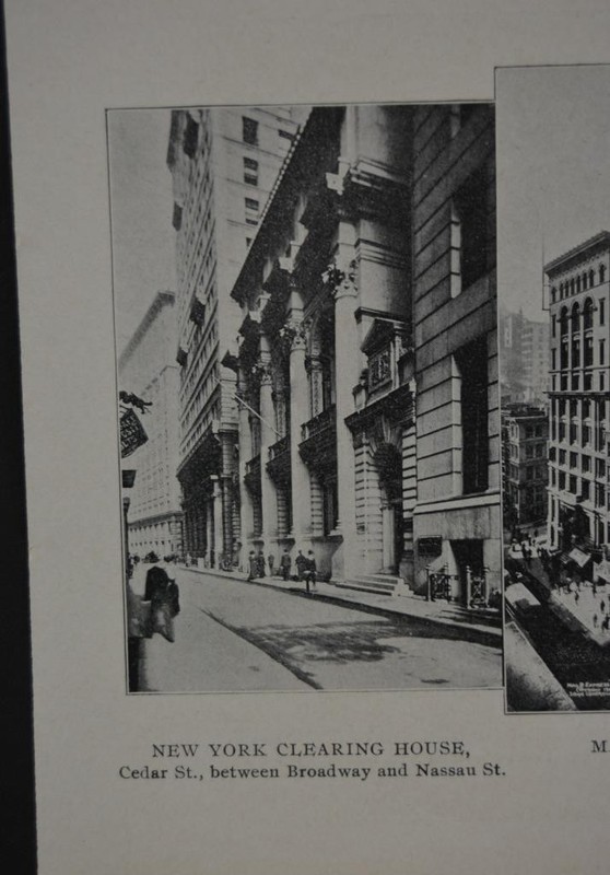 Antique New York City 1904 Art Print Broadway and Madison Street Wall Art gallery