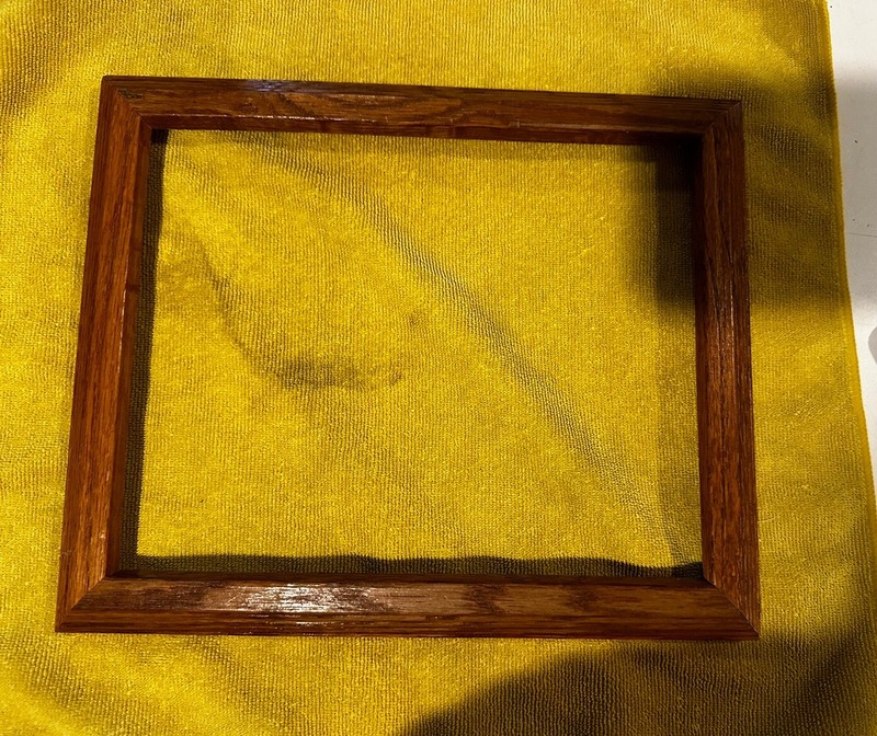 12x10 Brown Wooden Photo Frame Without The Glass gallery