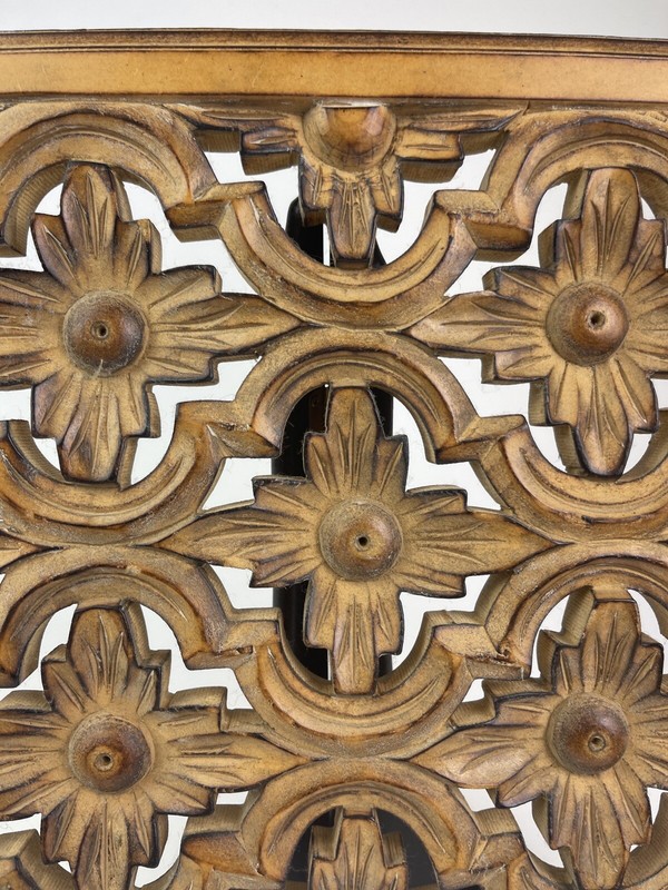 Natural Brown Wash Mándala Wood Wall Decor 12x12” gallery