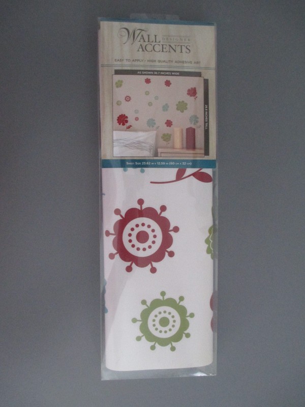 Wall Designer Accents Stickers Repositioned FLORAL DOODLE Any Room Wall Art