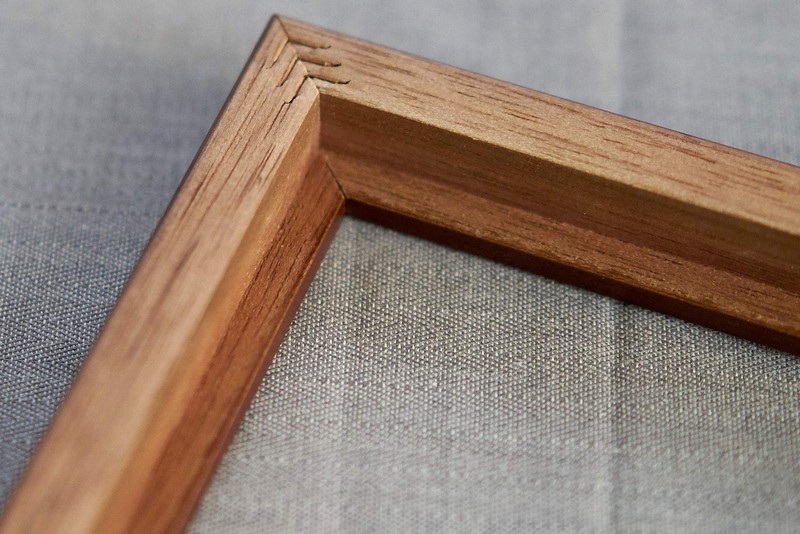 24x36 Frame Brown Solid Wood Picture Frame Width 0.75 Inches | Interior Frame De gallery