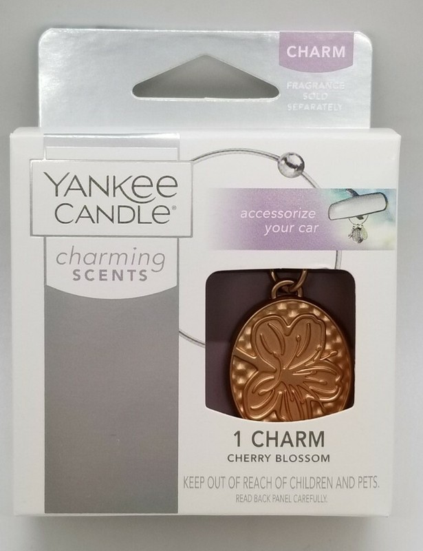 Yankee Candle - CHARMING SCENTS CHARM - 1 NEW CHERRY BLOSSOM CHARM FREE SHIPPING gallery