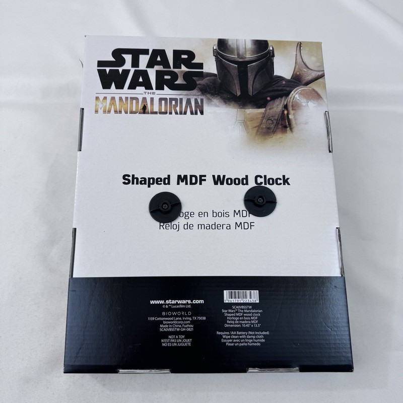 Officially Licensed Star Wars The Mandalorian This Is The Way Hanging Wall Clock gallery