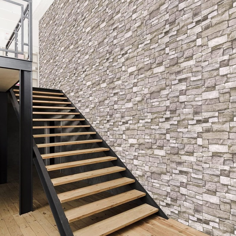 Waterproof 3D Faux Stone Wall Panels – Easy Installation, Elegant Design**` gallery