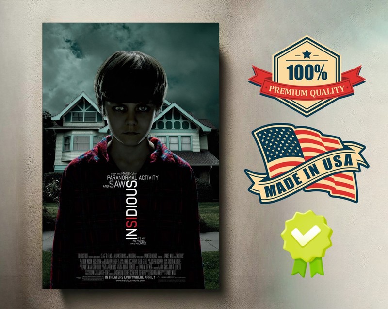 Insidious (2010) 8×12 Metal Movie Poster 🔥🍿